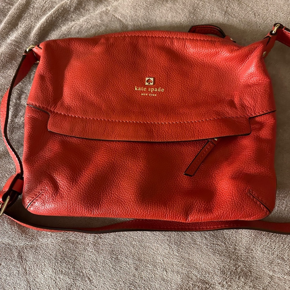 Red crossbody